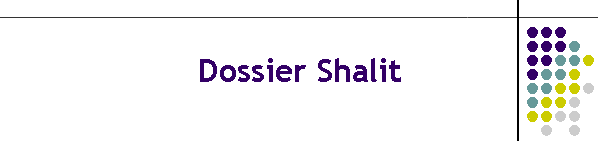 Dossier Shalit